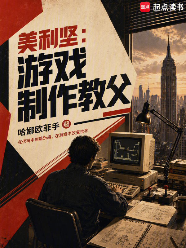 美利坚：游戏制作教父小说封面