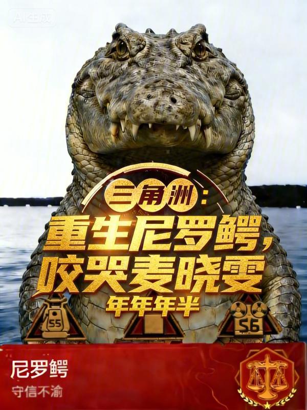 三角洲：重生尼罗鳄，咬哭麦晓雯 封面