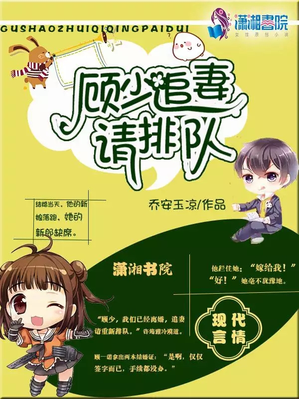 顾少追妻请排队 封面